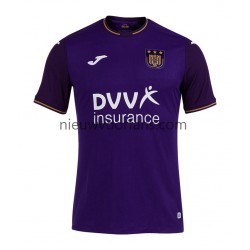 RSC Anderlecht Heren Shirt met Bedrukking Thuis 2021-2022 Korte Mouw
