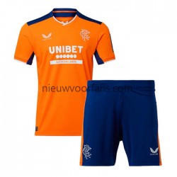 Rangers Kind Shirt met Bedrukking Derde 2022-2023 Korte Mouw