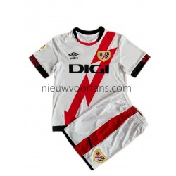 Rayo Vallecano Kind Shirt met Bedrukking Thuis 2021-2022 Korte Mouw