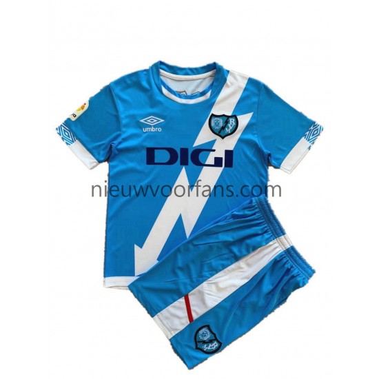 Rayo Vallecano Kind Shirt met Bedrukking Derde 2021-2022 Korte Mouw