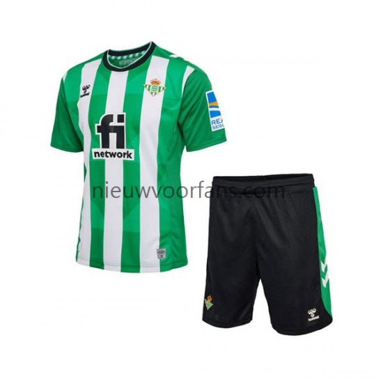 Real Betis Kind Shirt met Bedrukking Thuis 2022-2023 Korte Mouw