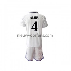 Real Madrid Kind Shirt met Bedrukking David Alaba 4 Thuis 2022-2023 Korte Mouw