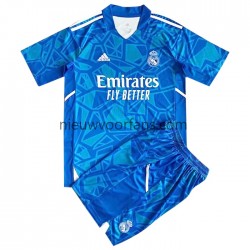 Real Madrid Kind Shirt met Bedrukking Doelman Thuis 2022-2023 Korte Mouw