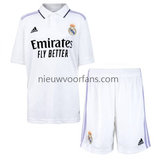 Real Madrid Kind Shirt met Bedrukking Thuis 2022-2023 Korte Mouw