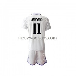 Real Madrid Kind Shirt met Bedrukking Marco Asensio 11 Thuis 2022-2023 Korte Mouw