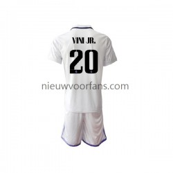 Real Madrid Kind Shirt met Bedrukking Vinicius Junior 20 Thuis 2022-2023 Korte Mouw