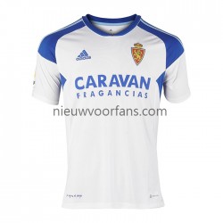 Real Zaragoza Heren Shirt met Bedrukking Thuis 2022-2023 Korte Mouw