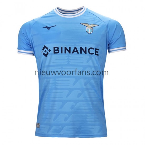 SS Lazio Heren Shirt met Bedrukking Thuis 2022-2023 Korte Mouw