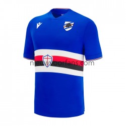 Sampdoria Heren Shirt met Bedrukking Thuis 2022-2023 Korte Mouw