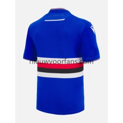 Sampdoria Heren Shirt met Bedrukking Thuis 2022-2023 Korte Mouw
