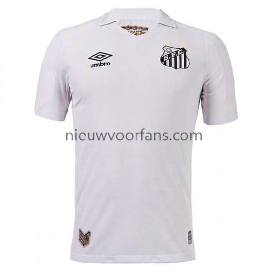 Heren Shirt met Bedrukking Santos FC Thuis 2022-2023 Korte Mouw