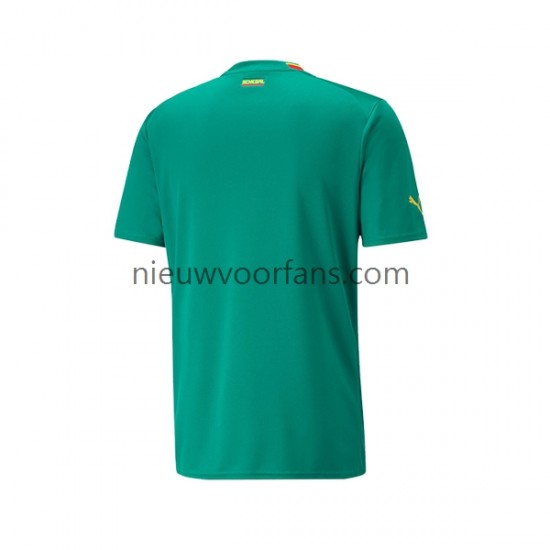 Senegal Heren Shirt met Bedrukking Uit WK 2022 Korte Mouw
