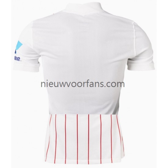 Heren Shirt met Bedrukking Sevilla FC Thuis 2021-2022 Korte Mouw