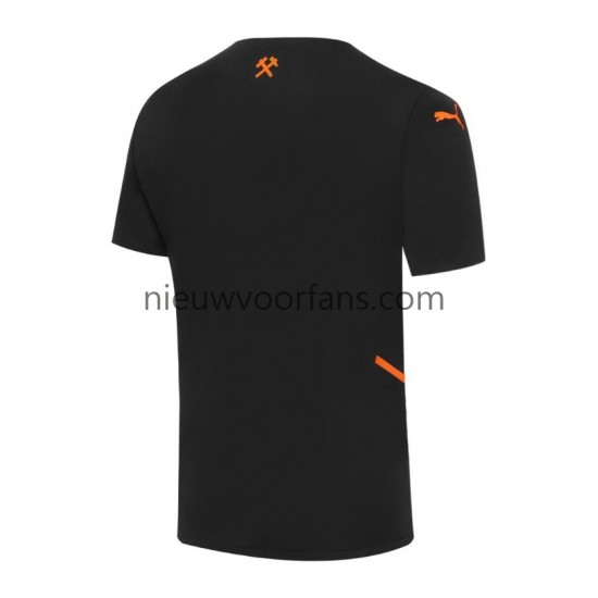 Shakhtar Donetsk Heren Shirt met Bedrukking Uit 2021-2022 Korte Mouw