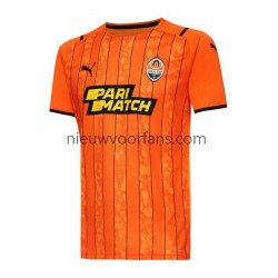 Shakhtar Donetsk Heren Shirt met Bedrukking Thuis 2021-2022 Korte Mouw