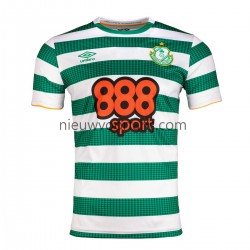 Shamrock Rovers Heren Shirt met Bedrukking Thuis 2021-2022 Korte Mouw