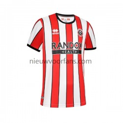 Sheffield United Heren Shirt met Bedrukking Thuis 2022-2023 Korte Mouw