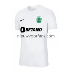 Sporting CP Heren Shirt met Bedrukking Vierde 2021-2022 Korte Mouw