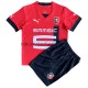 Stade Rennais Kind Shirt met Bedrukking Thuis 2022-2023 Korte Mouw