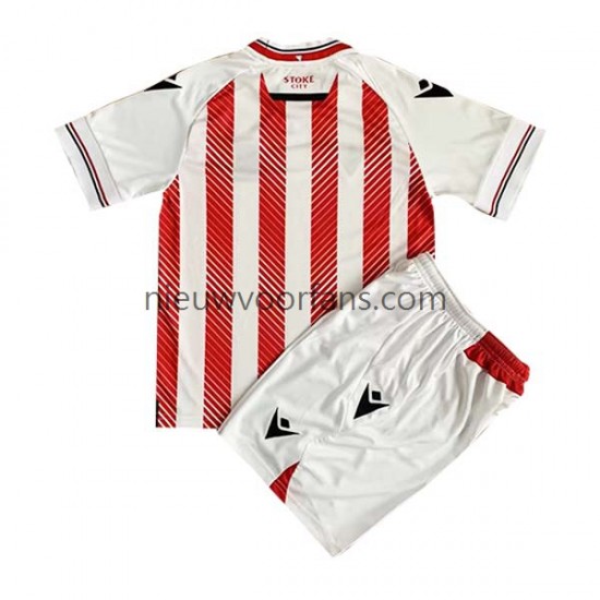 Stoke City Kind Shirt met Bedrukking Thuis 2022-2023 Korte Mouw