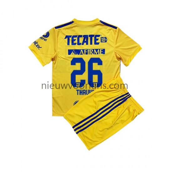 Tigres UANL Kind Shirt met Bedrukking Florian Thauvin 26 Thuis 2022-2023 Korte Mouw