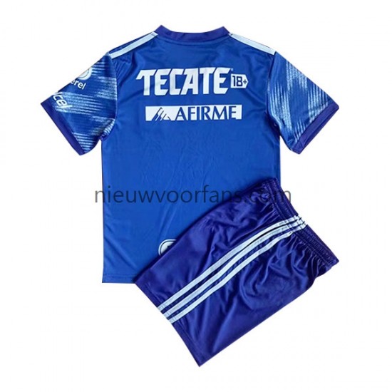 Tigres UANL Kind Shirt met Bedrukking Uit 2022-2023 Korte Mouw