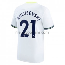 Tottenham Hotspur Heren Shirt met Bedrukking Dejan Kulusevski 21 Thuis 2022-2023 Korte Mouw