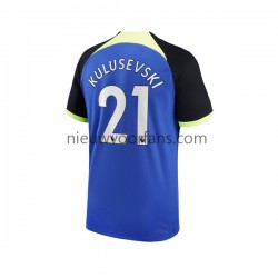 Tottenham Hotspur Heren Shirt met Bedrukking Kulusevski 21 Uit 2022-2023 Korte Mouw