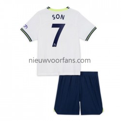 Tottenham Hotspur Kind Shirt met Bedrukking Son Heung-min 7 Thuis 2022-2023 Korte Mouw