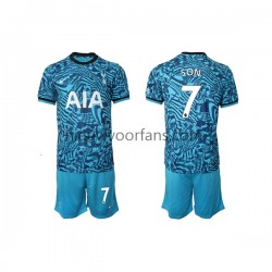 Tottenham Hotspur Kind Shirt met Bedrukking Son Heung-min 7 Derde 2022-2023 Korte Mouw