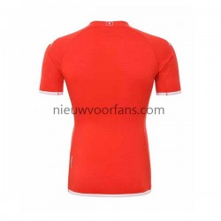 Tunesië Heren Shirt met Bedrukking Thuis WK 2022 Korte Mouw