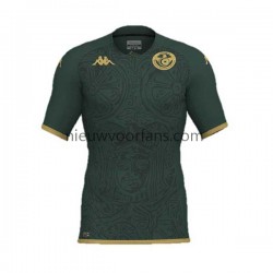 Tunesië Heren Shirt met Bedrukking Derde WK 2022 Korte Mouw