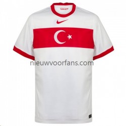 Turkije Heren Shirt met Bedrukking Euro 2020 Thuis Korte Mouw