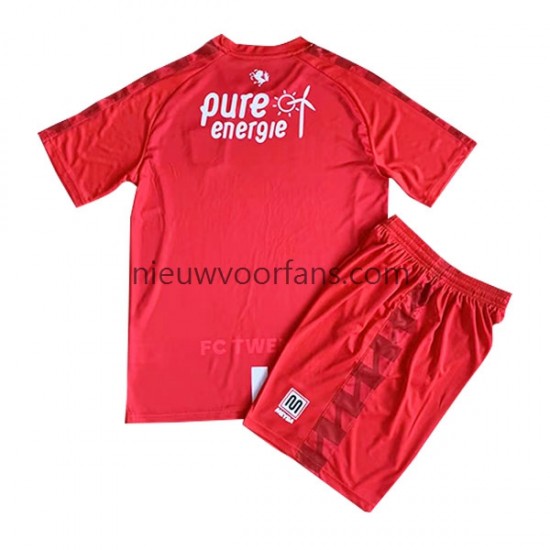 Twente Kind Shirt met Bedrukking Thuis 2022-2023 Korte Mouw