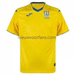 Oekraïne Heren Shirt met Bedrukking 2020-2021 Thuis Korte Mouw
