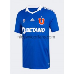 Universidad de Chile Heren Shirt met Bedrukking Thuis 2022 Korte Mouw