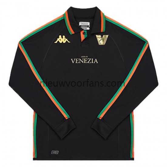 Venezia Heren Shirt met Bedrukking Thuis 2022-2023 Lange Mouw