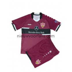 VfB Stuttgart Kind Shirt met Bedrukking Doelman Thuis 2021-2022 Korte Mouw