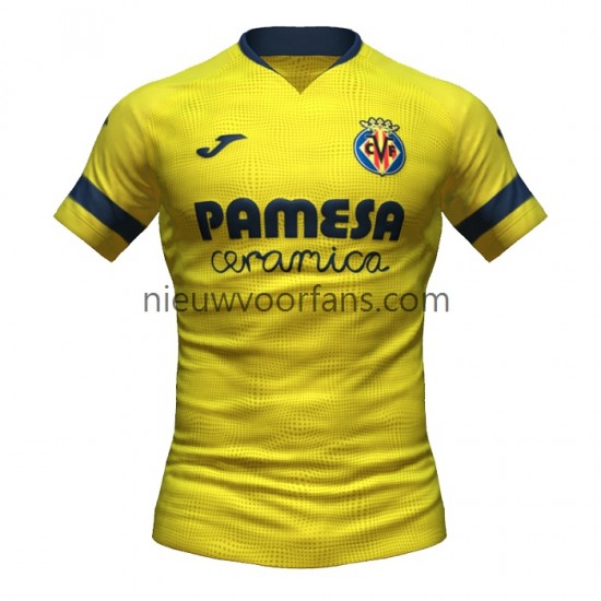 Villarreal CF Heren Shirt met Bedrukking Thuis 2022-2023 Korte Mouw