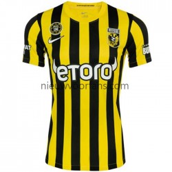 Heren Shirt met Bedrukking SBV Vitesse Thuis 2022-2023 Korte Mouw