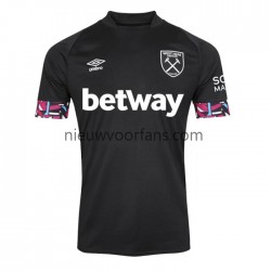 West Ham United Heren Shirt met Bedrukking Uit 2022-2023 Korte Mouw