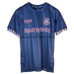 West Ham United Heren Shirt met Bedrukking Iron Maiden Uit Korte Mouw