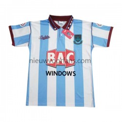 West Ham United Heren Shirt met Bedrukking Retro Uit 1991-1992 Korte Mouw