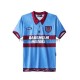 West Ham United Heren Shirt met Bedrukking Retro Thuis 1995-1996 Korte Mouw
