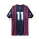 West Ham United Heren Shirt met Bedrukking Iron Maiden Retro Thuis 2011 Korte Mouw