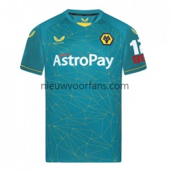 Wolverhampton Wanderers Heren Shirt met Bedrukking Uit 2022-2023 Korte Mouw