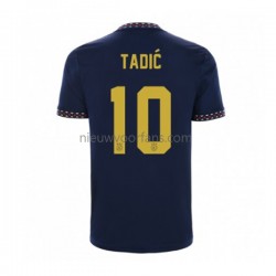 AFC Ajax Heren Shirt met Bedrukking Dusan Tadic 10 Uit 2022-2023 Korte Mouw