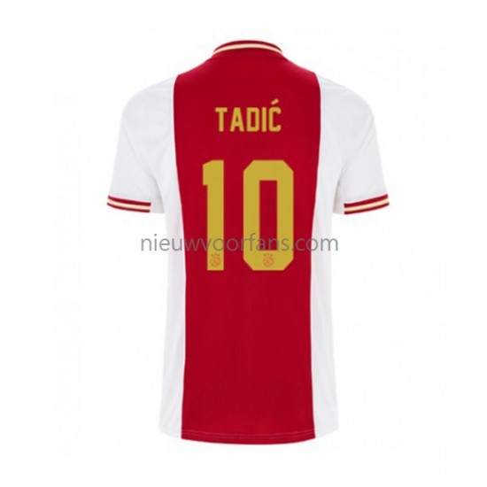AFC Ajax Heren Shirt met Bedrukking Dusan Tadic 10 Thuis 2022-2023 Korte Mouw