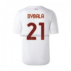 AS Roma Heren Shirt met Bedrukking Paulo Dybala 21 Uit 2022-2023 Korte Mouw
