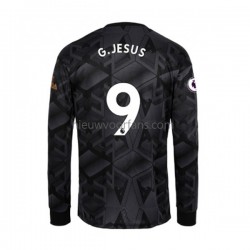 Arsenal Heren Shirt met Bedrukking Gabriel Jesus 9 Uit 2022-2023 Lange Mouw